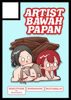 Artist Bawah Papan circle cut